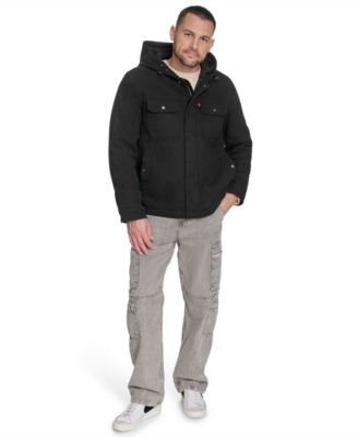 Men's Cotton Canvas Hood Jacket