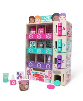 Melissa & Doug Beauty Vending Machine Play Set