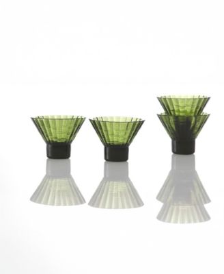 Mahalo Martini Glasses, Set of 4