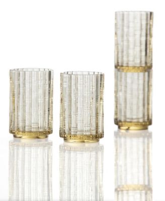 Mahalo Iced Beverage Glasses, Set of 4