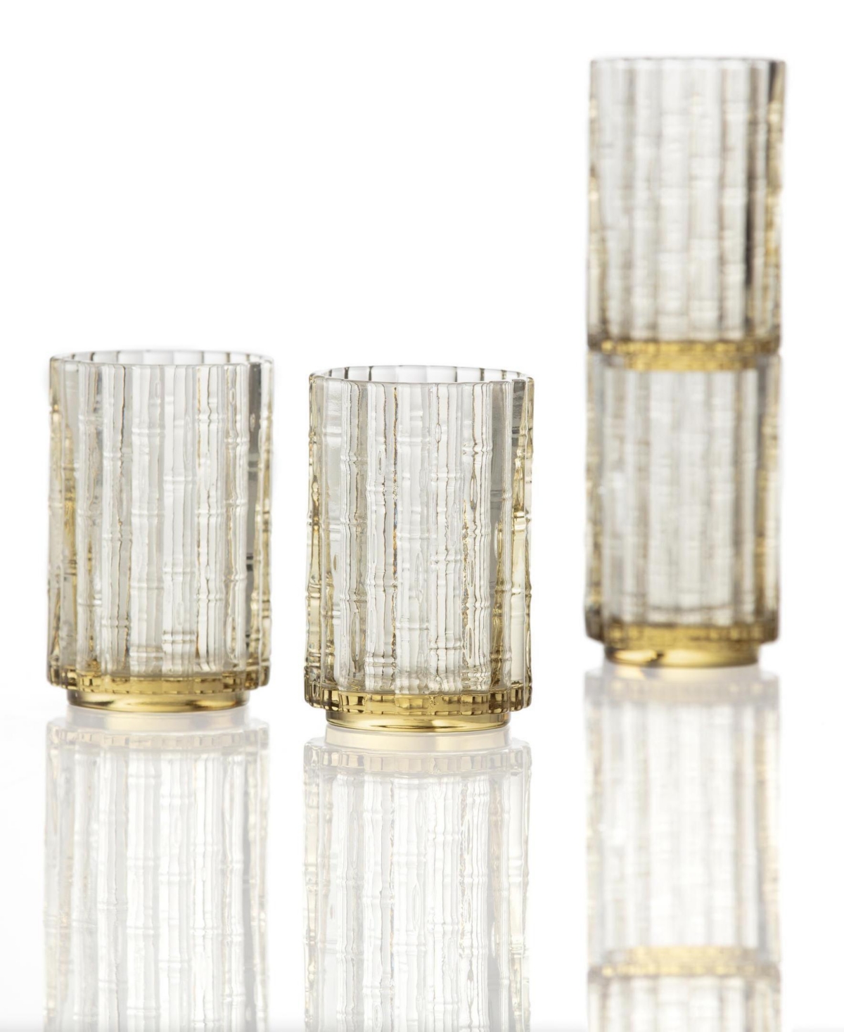 Fortessa Mahalo Iced Beverage Glasses, Set Of 4 In Transparent