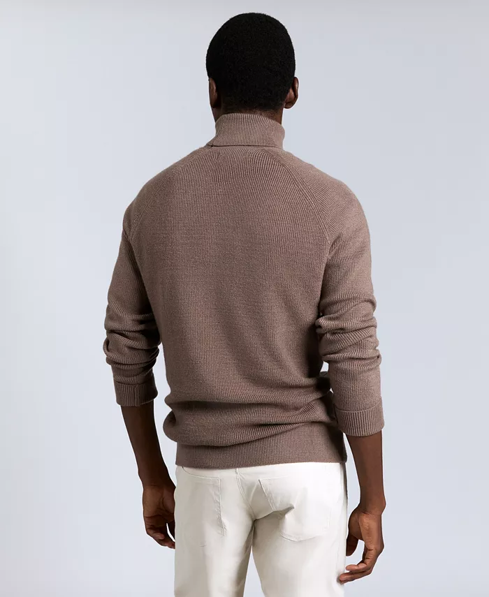 Men's Fold Over Turtleneck Sweater - thumbnail 5