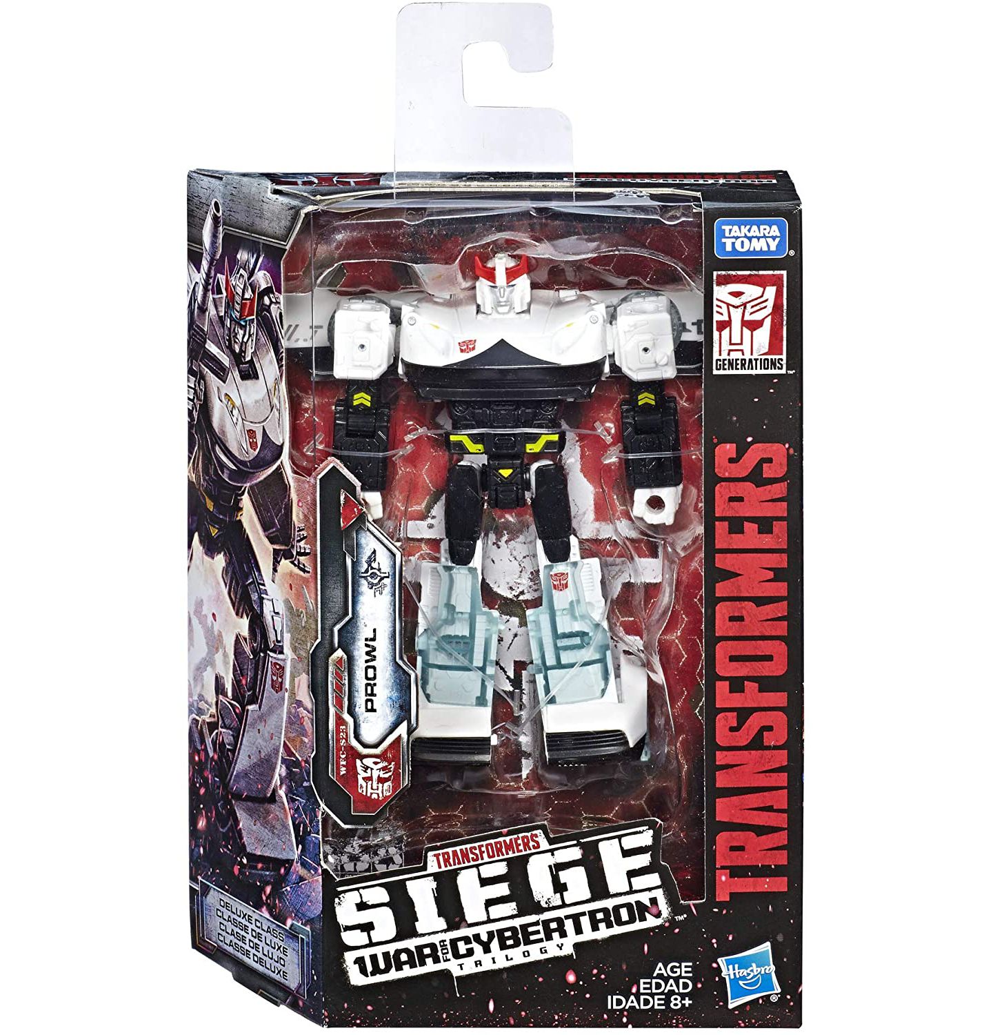Фигурка Transformers Prowl War for Cybertron Siege Deluxe Class, 4.8", набор из 2 шт — фото 3
