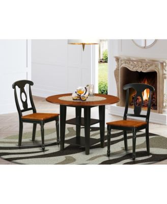Dining Room Set Black & Cherry