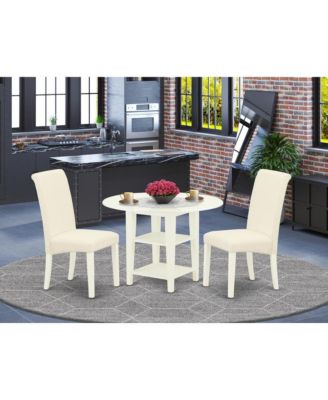 Dining Room Set Linen White