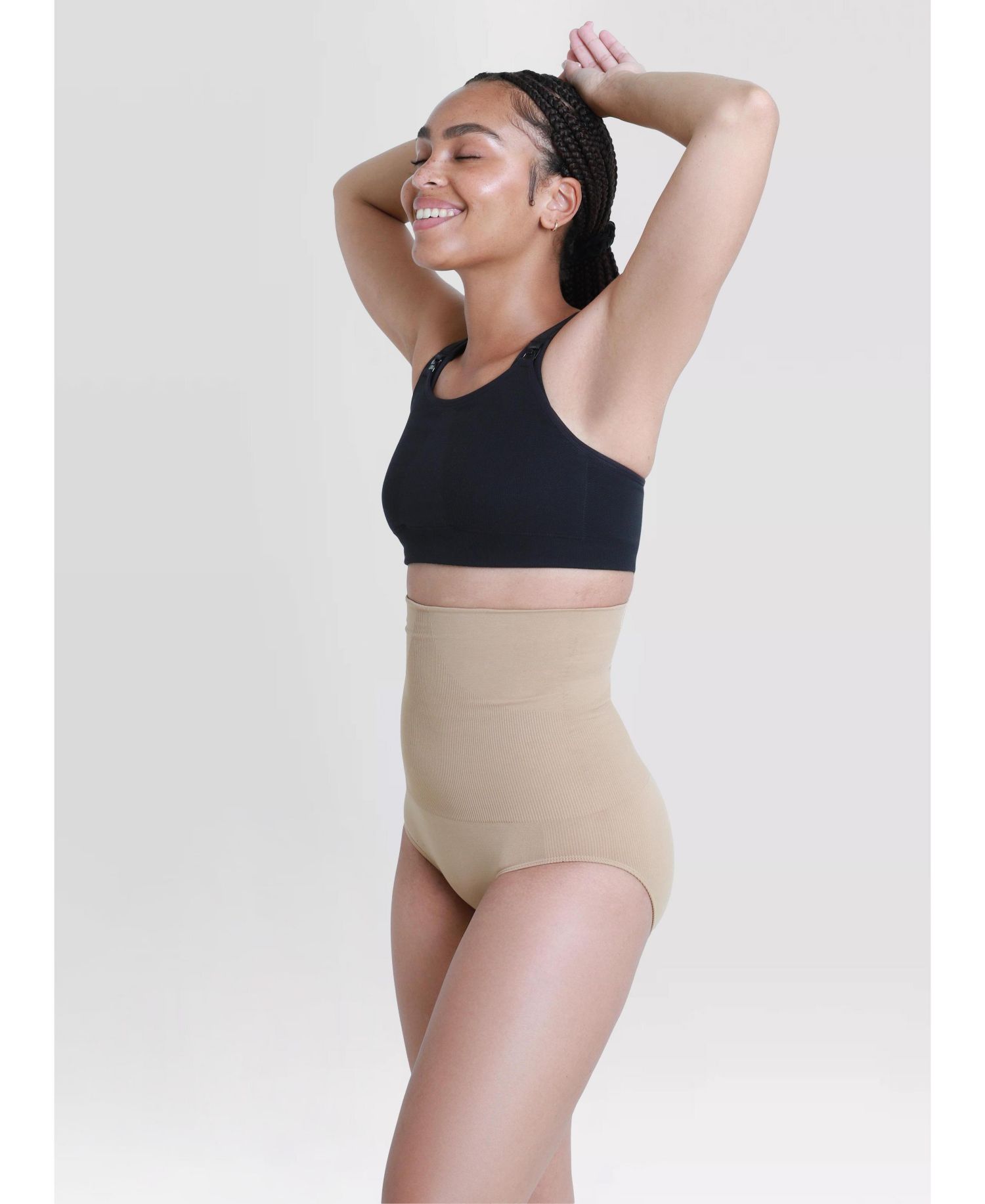 Women's Seam-Free High-Rise Postpartum Compression Underwear 2-Pack