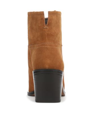 Women's Ivanna Square Toe Pull On Short Boots