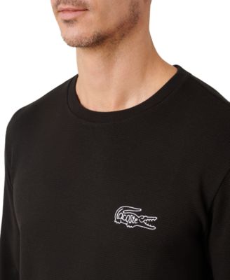 Men's Exclusive Crocodile Waffle-Knit Thermal Shirt