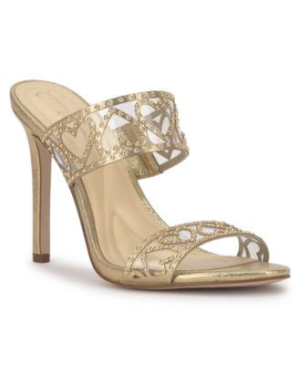 Women's Jovara Double Heart Band Stiletto Dress Sandals