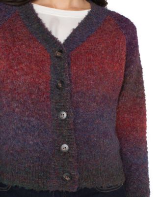 Women's Textured Long Sleeve Cardigan