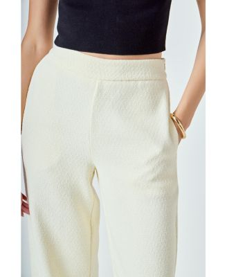 Women's Tweed Wide Pants