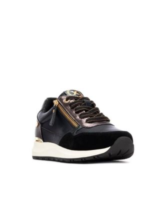 Women's Side Zipper Casual Sneakers By XTI