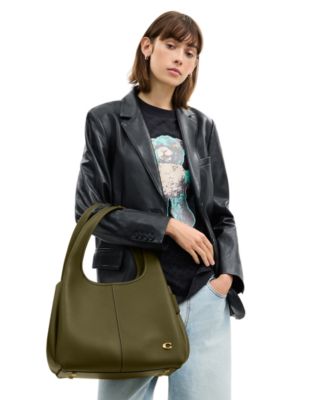Lana Medium Pebble Leather Shoulder Bag