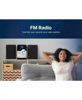 ES-4000 Bluetooth Stereo System with USB MP3, CD Player and FM Radio