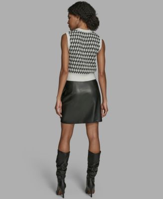 Women's Bow Mini Skirt