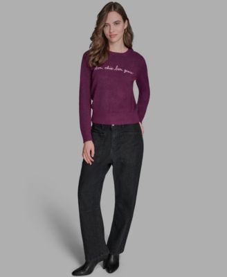 Women's Bon Chic Genre Long Sleeve Sweater