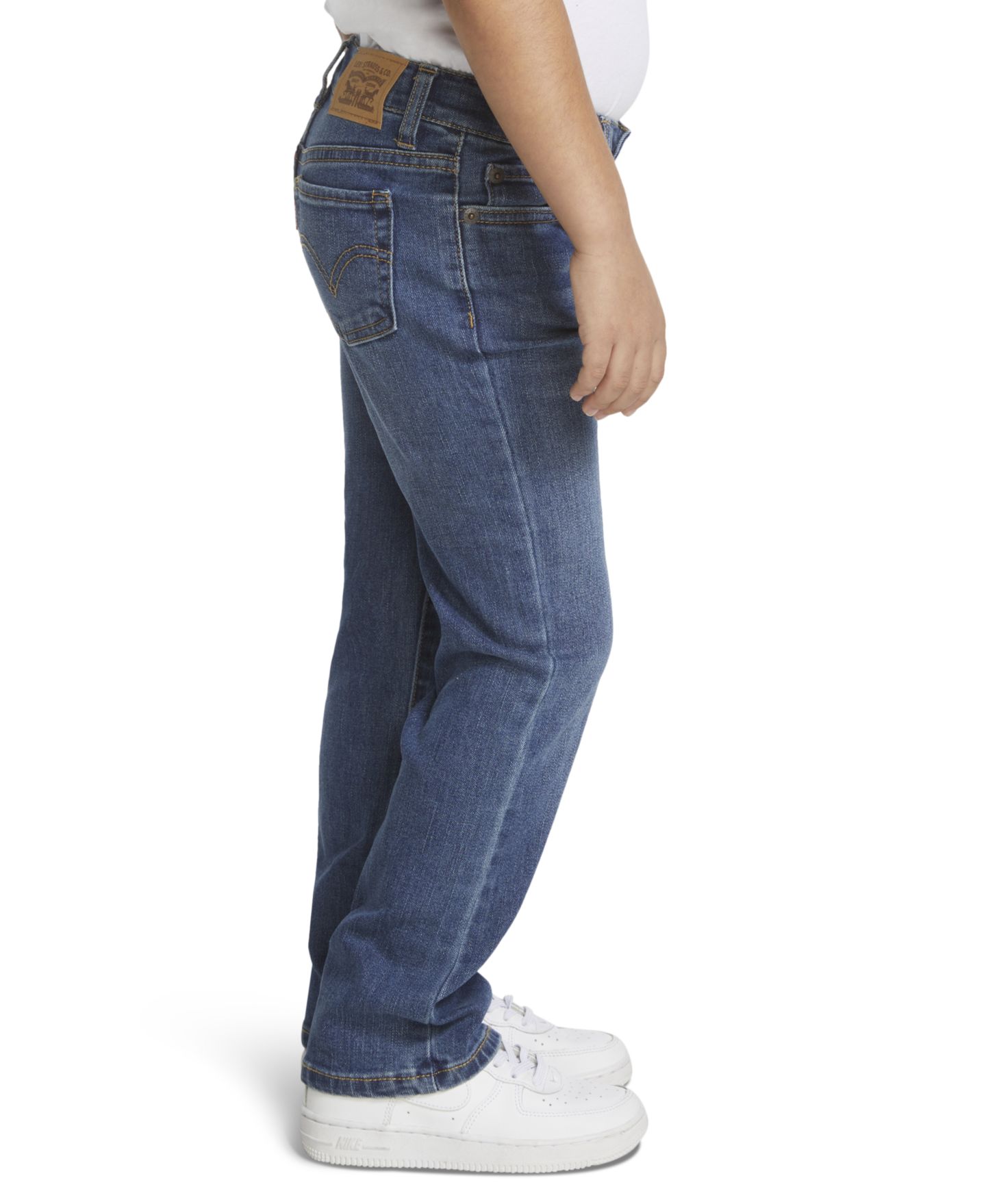 Джинсы Levi's Classic Bootcut Jeans для девочек, цвет: Синий — фото 2