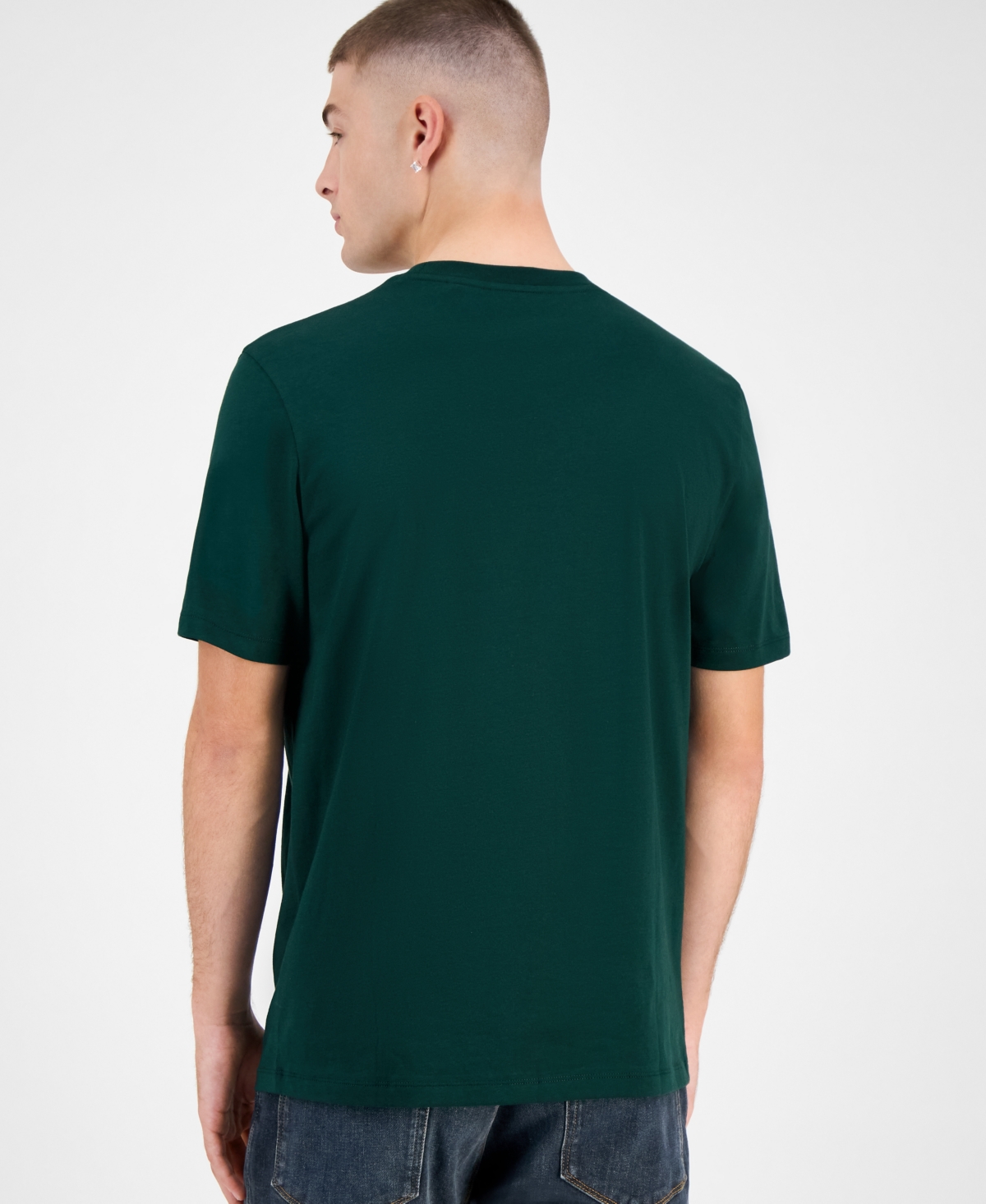 Hugo Boss Men's Diwom Short Sleeve Logo-Graphic Crewneck T-Shirt