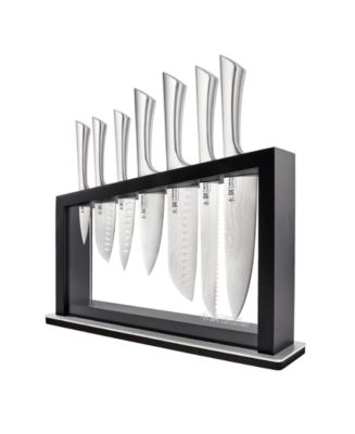 Cuisine::pro® Damashiro Satori 8-Pc. Knife Block Set - Macy's