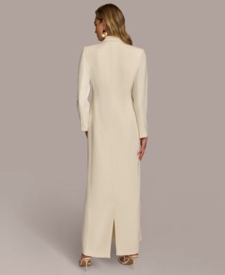 Women's Long Sleeve Coat Dress