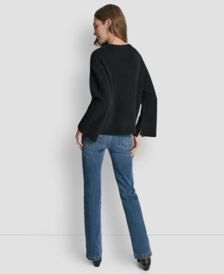 Women's High Low Hem Sweater