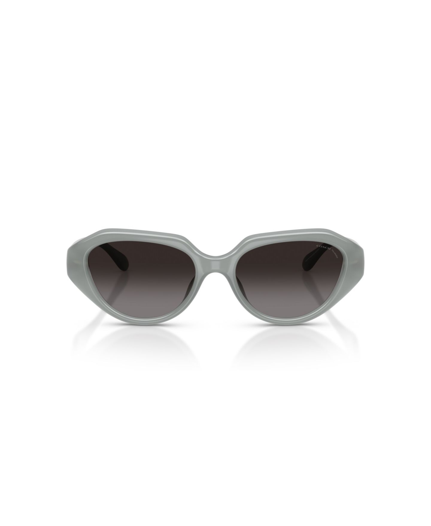 Женские солнцезащитные очки Coach Polarized, CBY77 HC8433U, цвет: Milky Eucalyptus — фото 2