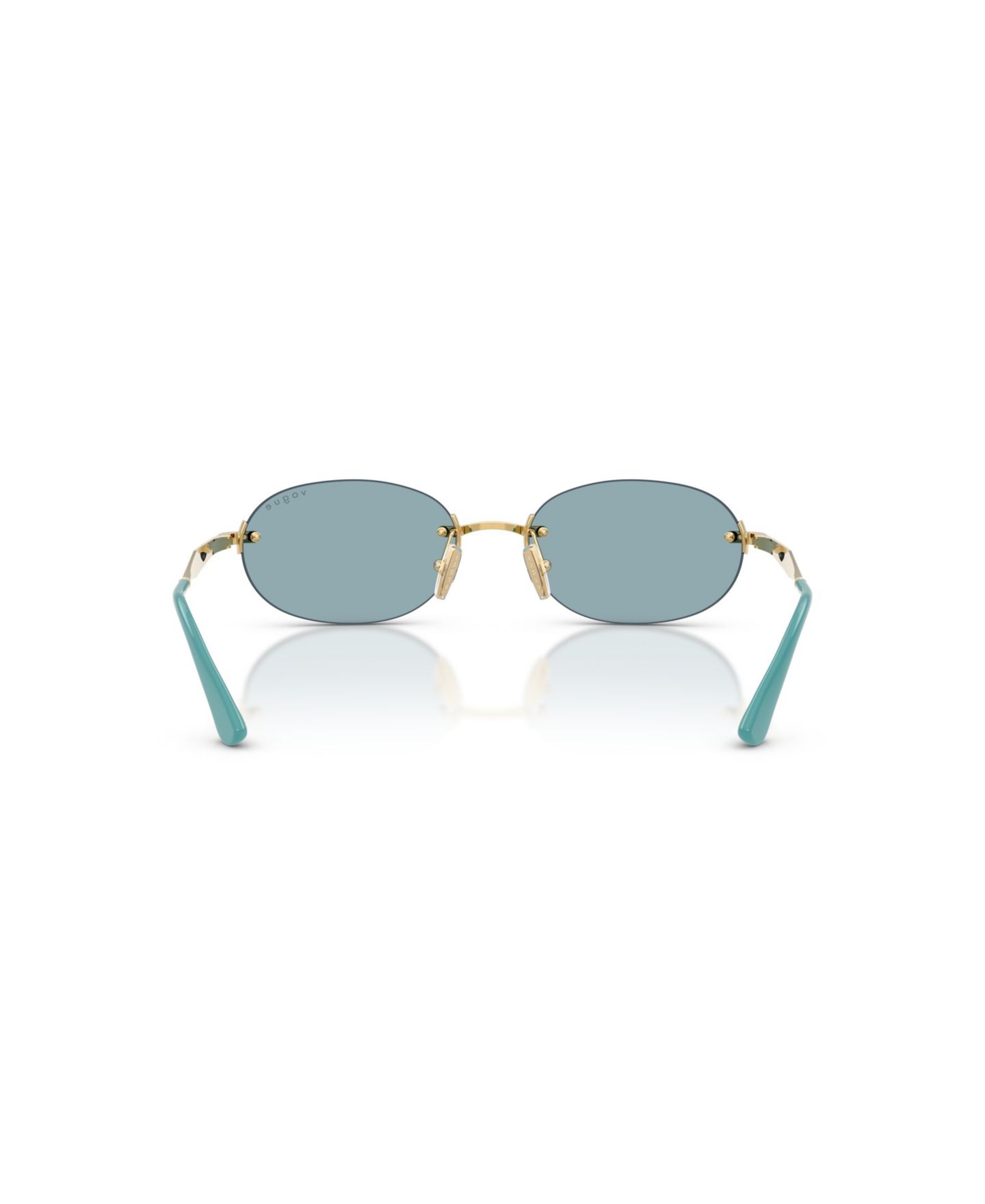 Женские солнцезащитные очки Vogue Eyewear Sunglasses, VO4342S, цвет: Золотой — фото 9