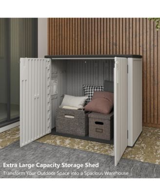 27.6"D X 51.6"W X 45"H Storage Cabinet