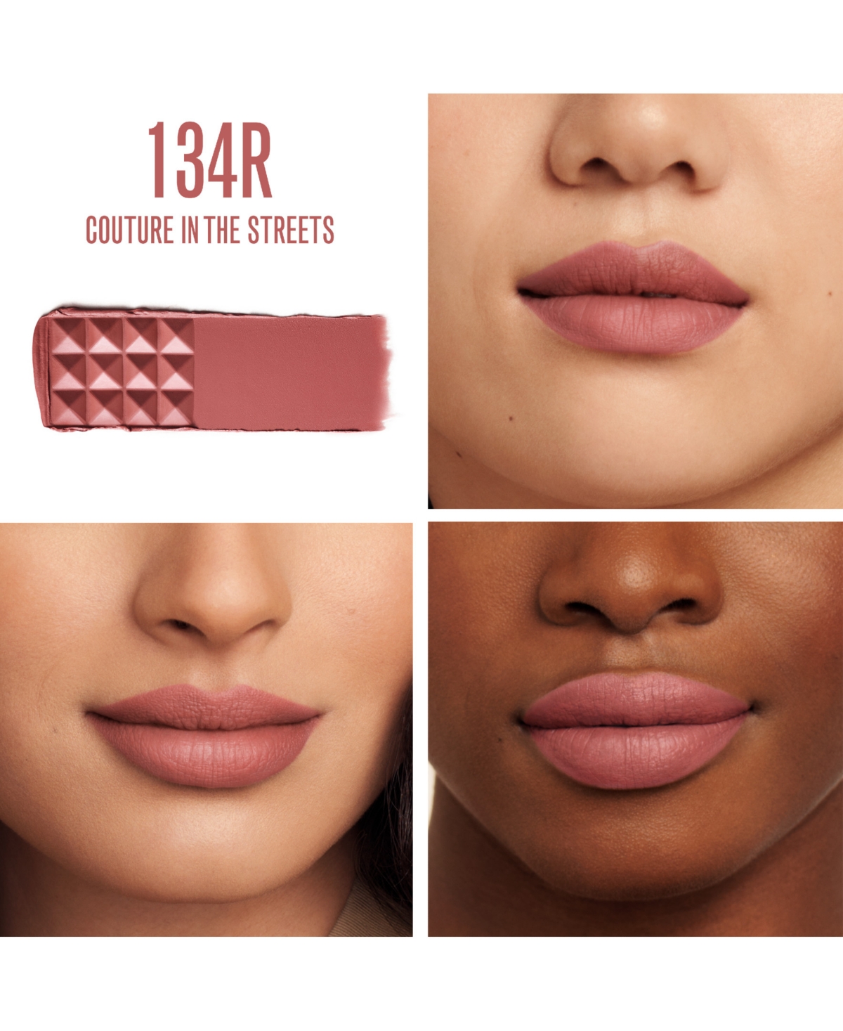 Valentino Limited Edition Spike Buttery Matte Refillable Lipstick Trio And Clutch Set, 0.07 Oz. In Transparent