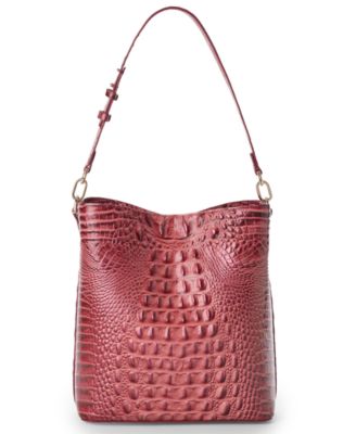 Celina Medium Leather Bucket Bag