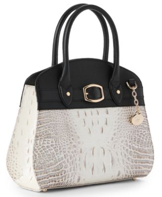 Rosetta Medium Minden Leather Satchel