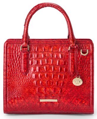 Brahmin - Cami Melbourne Small Mellow Rose Leather Satchel