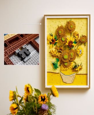 Art Vincent Van Gogh Sunflowers Building Set 31215