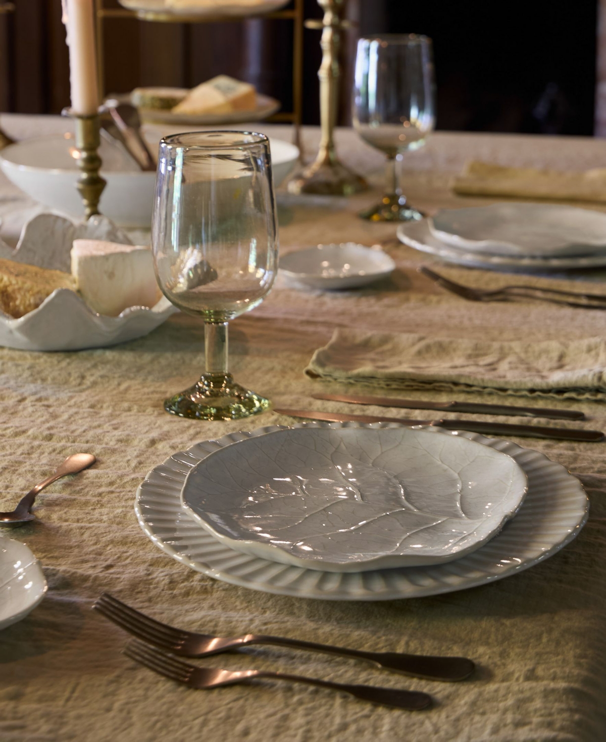 Casafina by Costa Nova Silvina Salad Plates, Set of 4