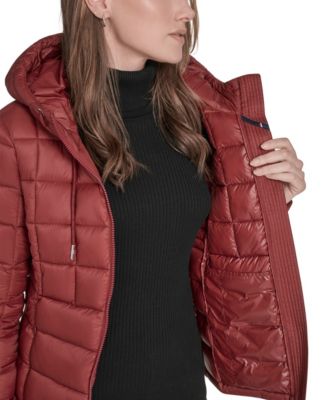Women's Packable Hooded Puffer Jacket