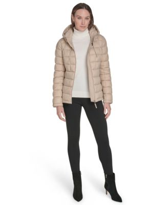 Women's Packable Hooded Puffer Jacket