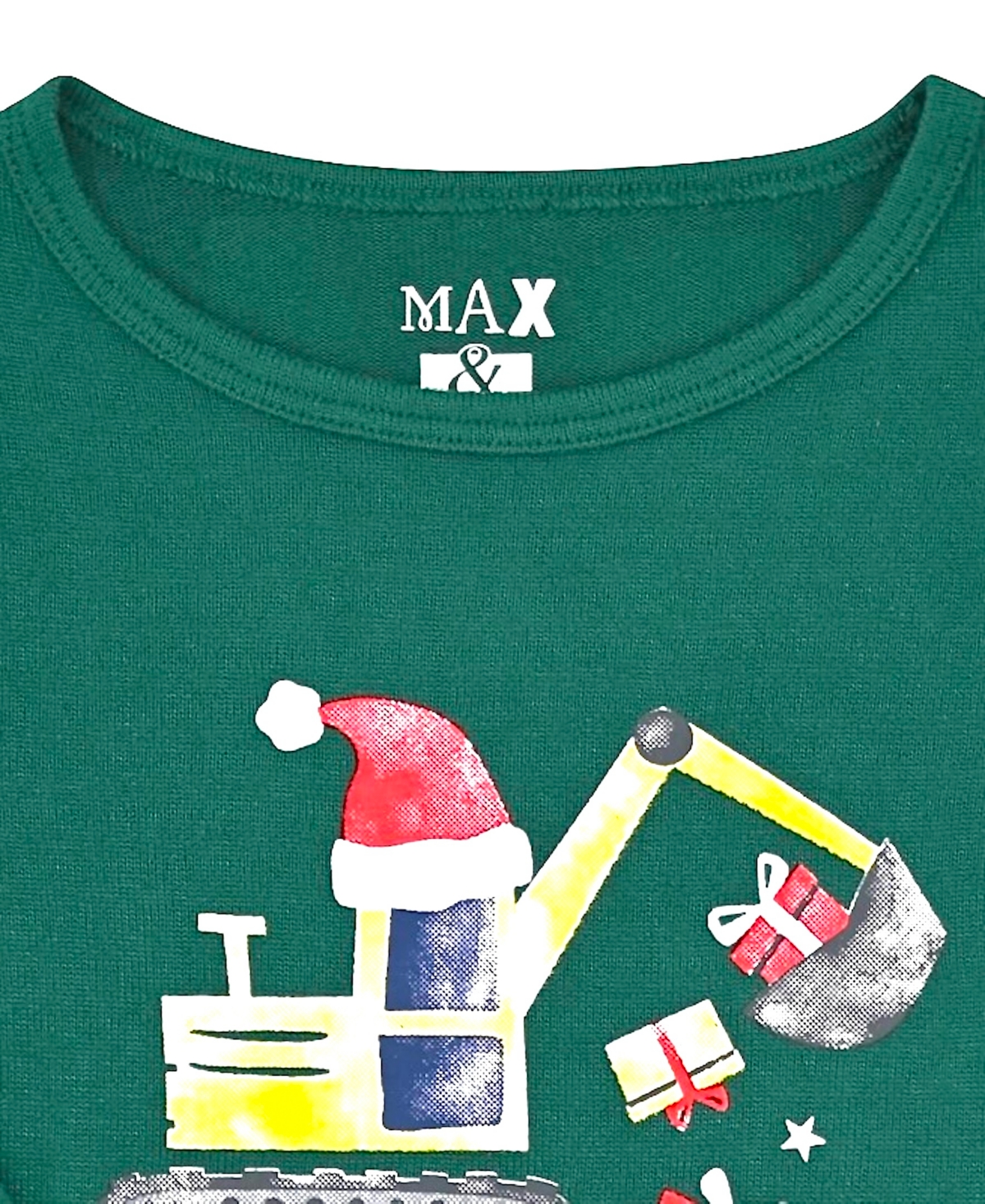 Max & Olivia Baby And Toddler Boys Snug Fit Holiday 3-piece Pajama Set In Green