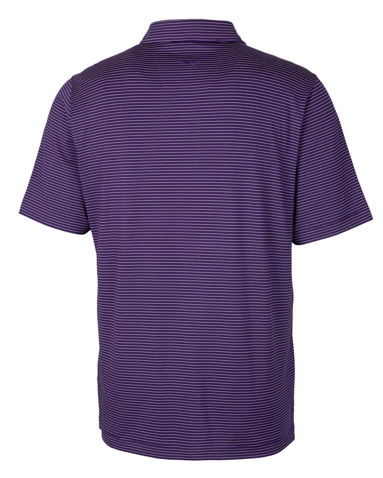 Men's Forge Pencil Stripe Stretch Polo Shirt