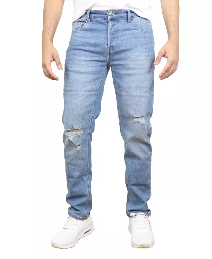 Men's Stretch Ripped Jeans - thumbnail 6