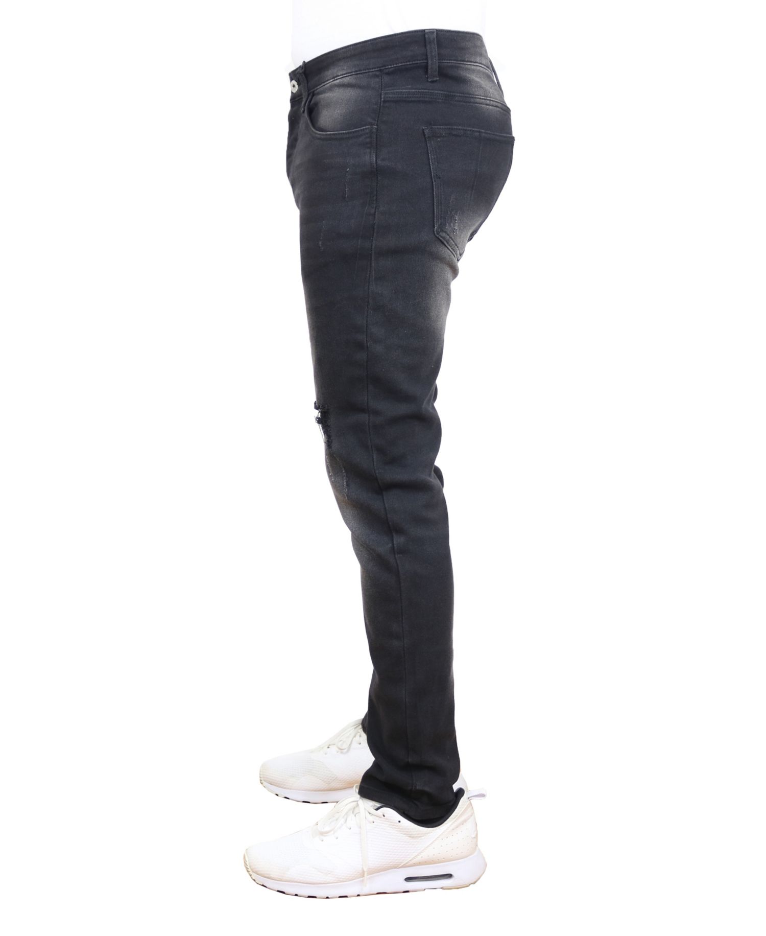 Men's Stretch Ripped Jeans