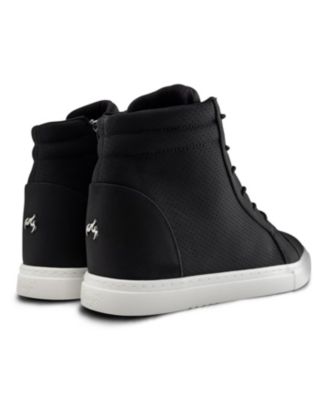 Kids Black Wedge Sneaker