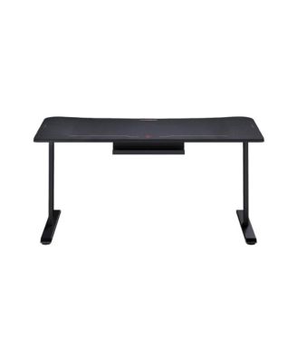 1063 Gaming Desk - 63in Computer Desk With Mouse Pad - Black