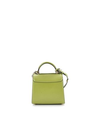 Small Boxyz Top Handle Bag Leather