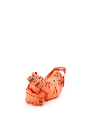 XS Le Cagole Giant Studs Shoulder Bag Leather