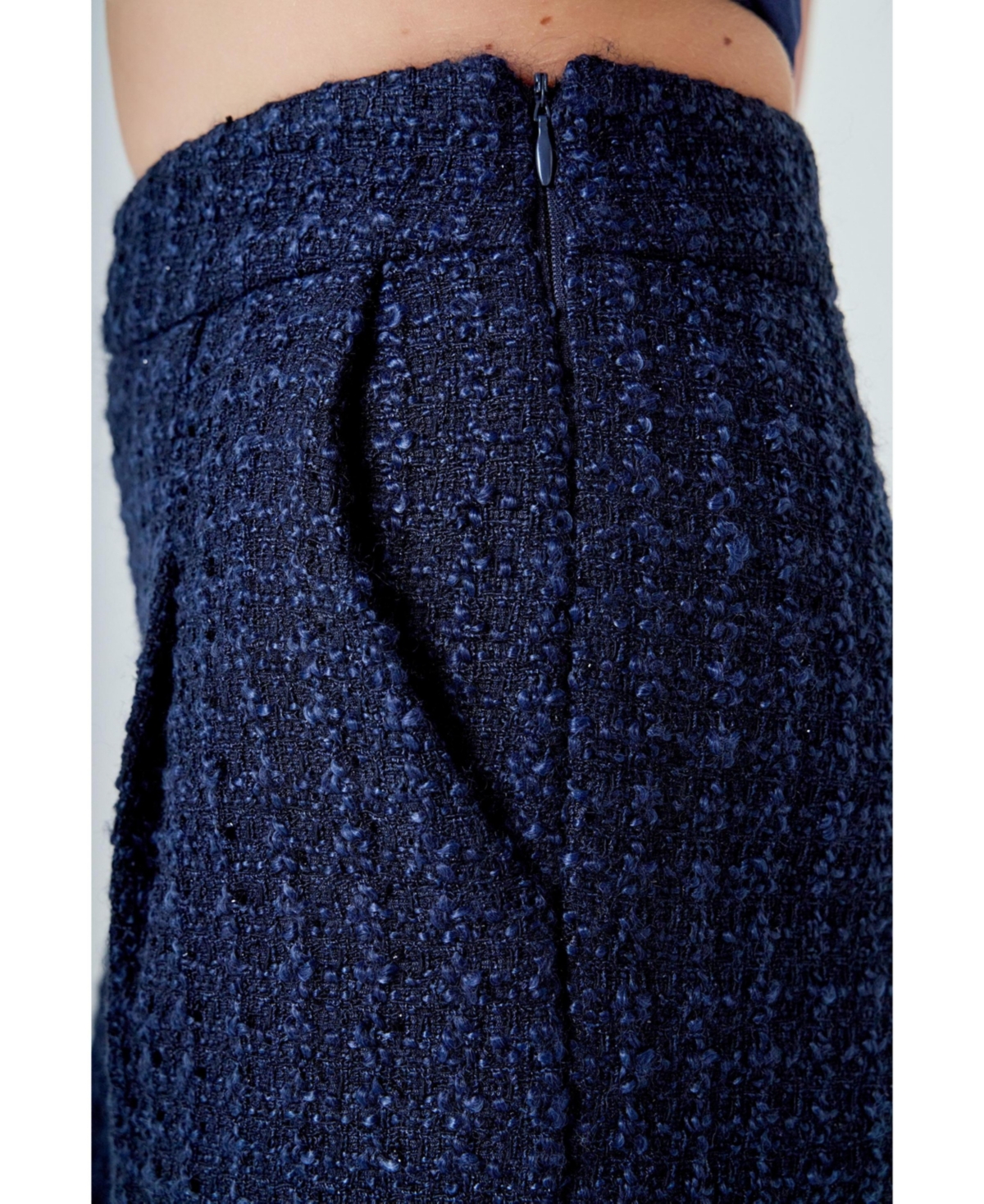 endless rose Women's Tweed Relaxed Long Shorts