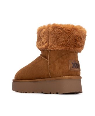 Women's Comfort Ankle Suede Booties By XTI