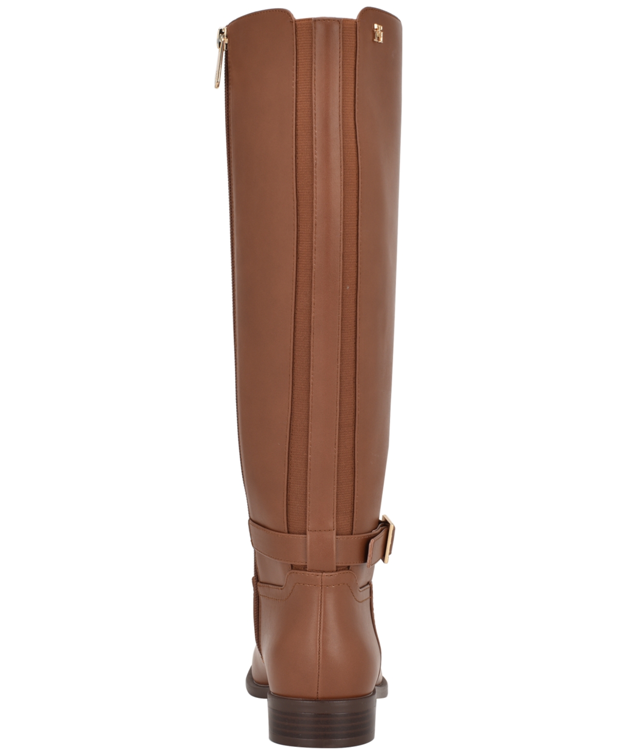 Tommy Hilfiger Women's Mireya Side Zip Riding Boot In Brown