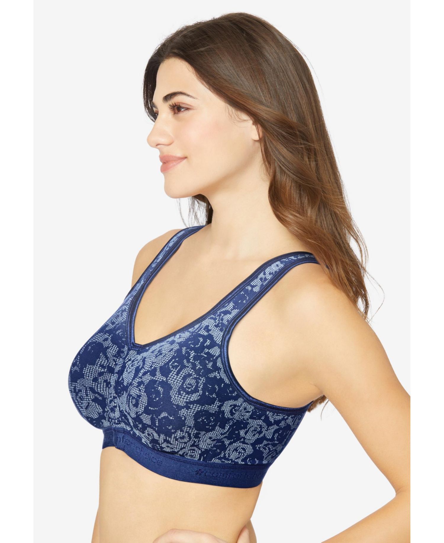Women's Wireless Front-Close Lounge Bra