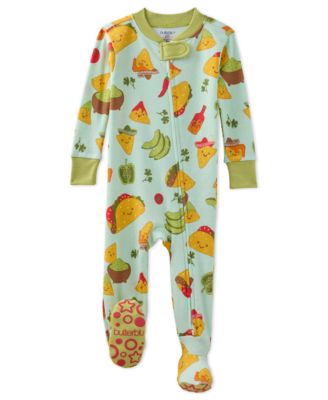 Baby Boys Cruz Cotton Snug-Fit Footed Pajamas