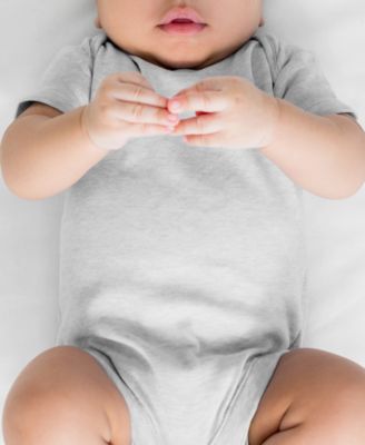 Baby Boys' and Girls' Cotton Short-Sleeve Bodysuits, 5-Pack Set